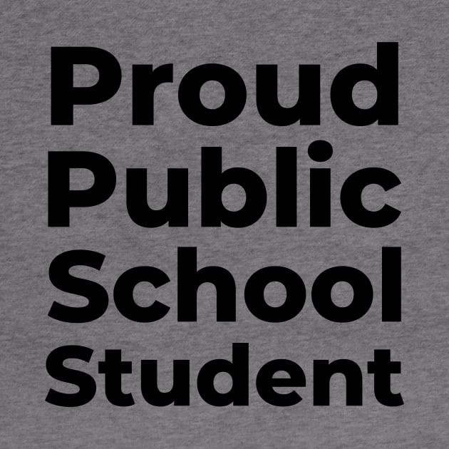 Proud Public School Student by PerlerTricks